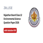 Rajasthan Board Class 12 Environmental Science Question Paper 2026 with Solution Pdf